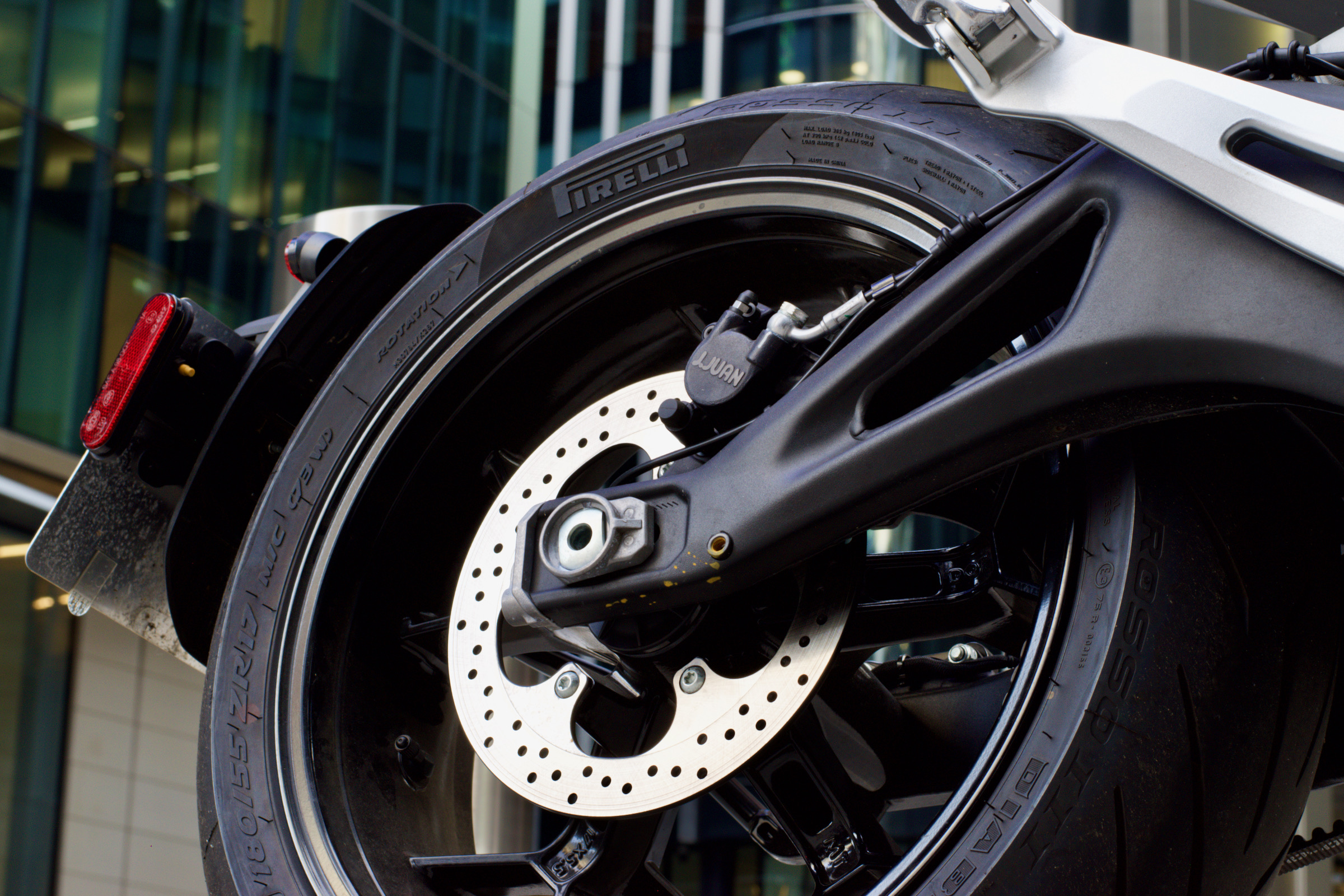 Zero S rear section detail